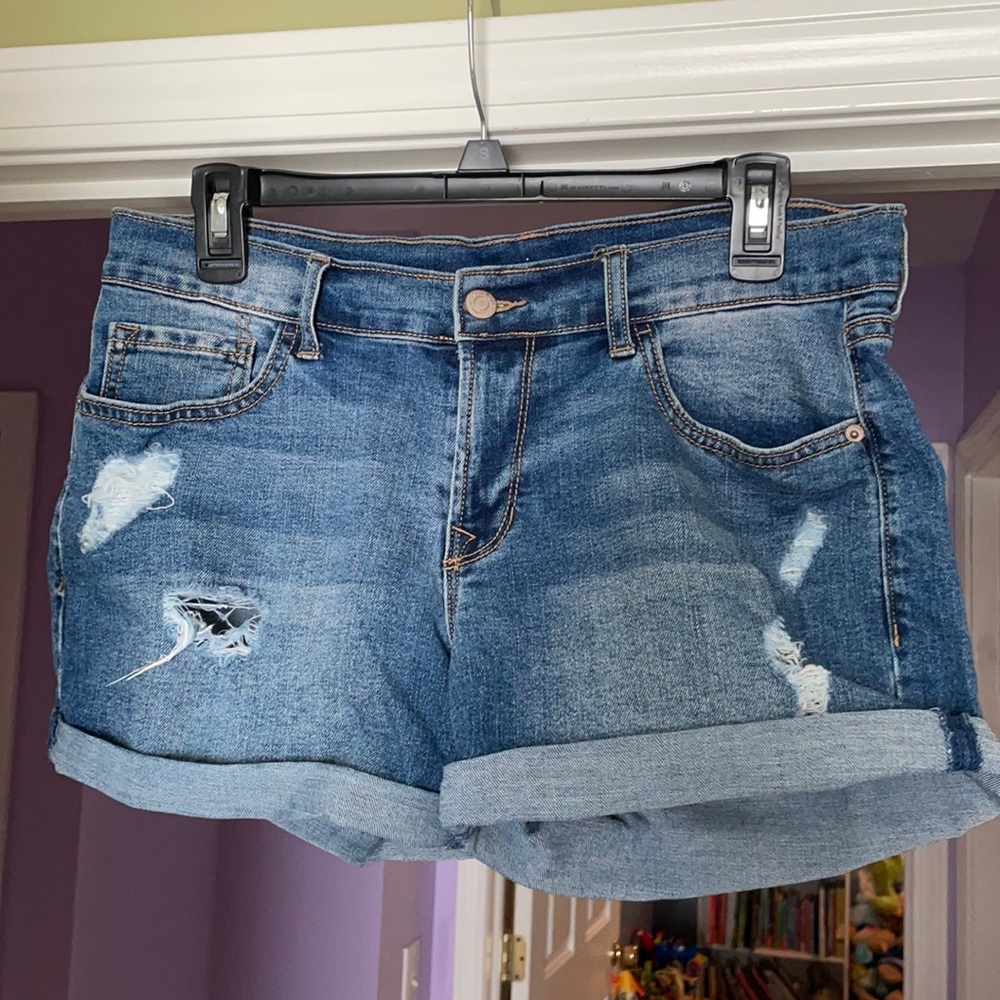 GUC Old Navy Boyfriend Jean Shorts size 8